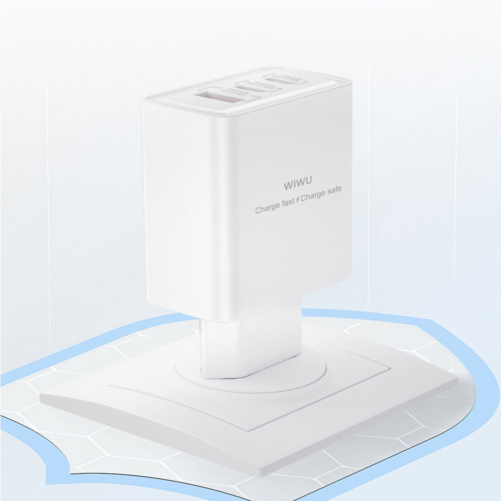 Wiwu Wi-G005 Essen Serisi GaN Tech PD 65W Hızlı Şarj Özellikli Şarj Başlığı Wiwu Wi-G005 Essen Serisi GaN Tech PD 65W Hızlı Şarj Özellikli Şarj Başlığı